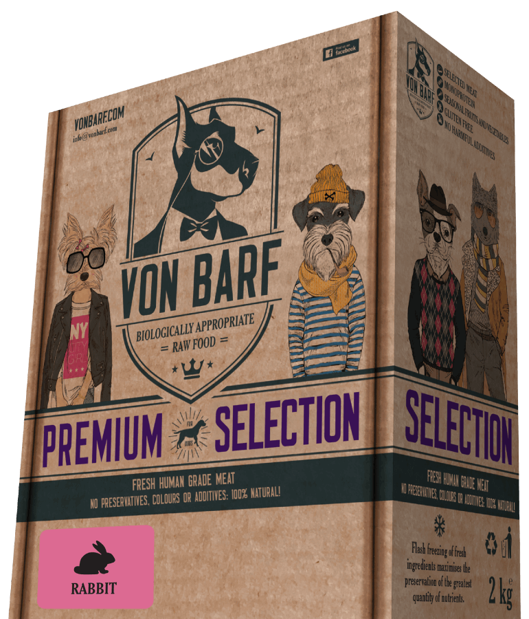 Von BARF Premium Selection Rabbit